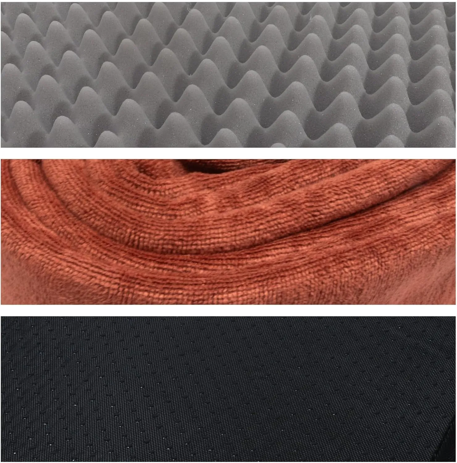 -kit Orthopedic Dog Bed with Blanket - Waterproof - Washable Cover and Memory Foam Dog Bed - Cama para Perros Small Size Gray.