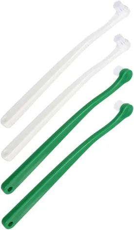 4Pcs Cat Toothbrush Soft Bristle Portable Toothbrush for Cats Small Head Design for Gentle Cleaning Gum Massage Ergonomic Handle for