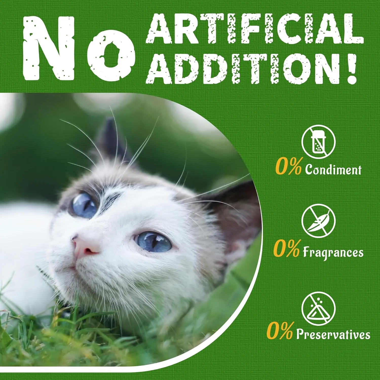 6.34OZ Cat Treats, Freeze Dried Cat Grass Teething Stick,Healthy Training Treats Food Topper,Hairball Removal Teeth Cleaning for Indoor Cats (6.34 OZ, Chicken)