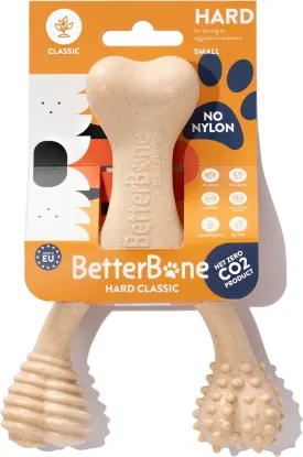 All-Natural, Nylon-Free Dog Chew Toys - Hard Density - Ideal for Strong to Aggressive Chewers - Non-Toxic, Promotes Dental Health, Splinter-Resistant, Sustainably Made