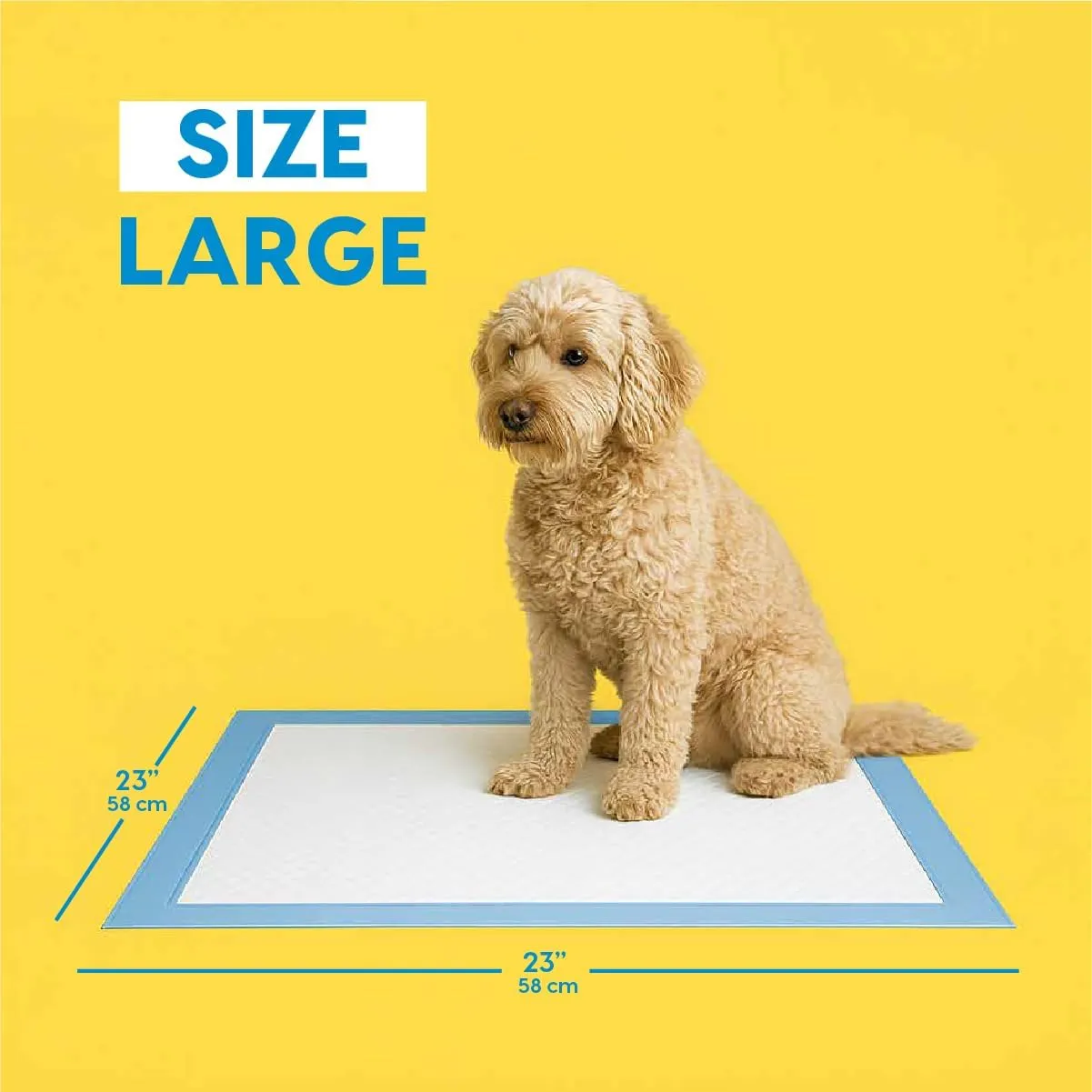 Animal Planet PETS Puppy Pads - Large 22"x22"  100 Count | Pee Pads for dogs - Leak-Proof and Fast-Absorbing Training Pads - puppy essentials - wee wee pads for Dogs