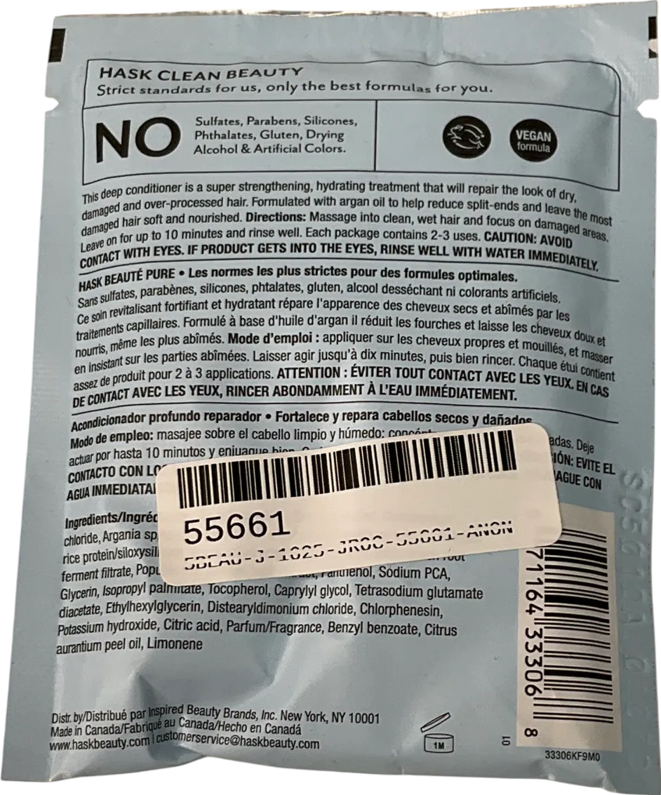 argan oil Deep Conditioner Treatment 50g