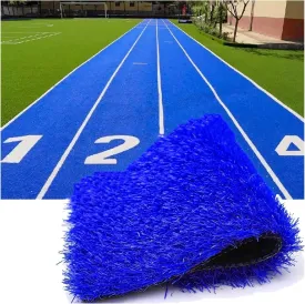 Artificial Grass Breathable Soft Grass Roll with Drainage Holes Dog Grass Mat Lawn Decoration Grass Blanket for Courtyard Landscape