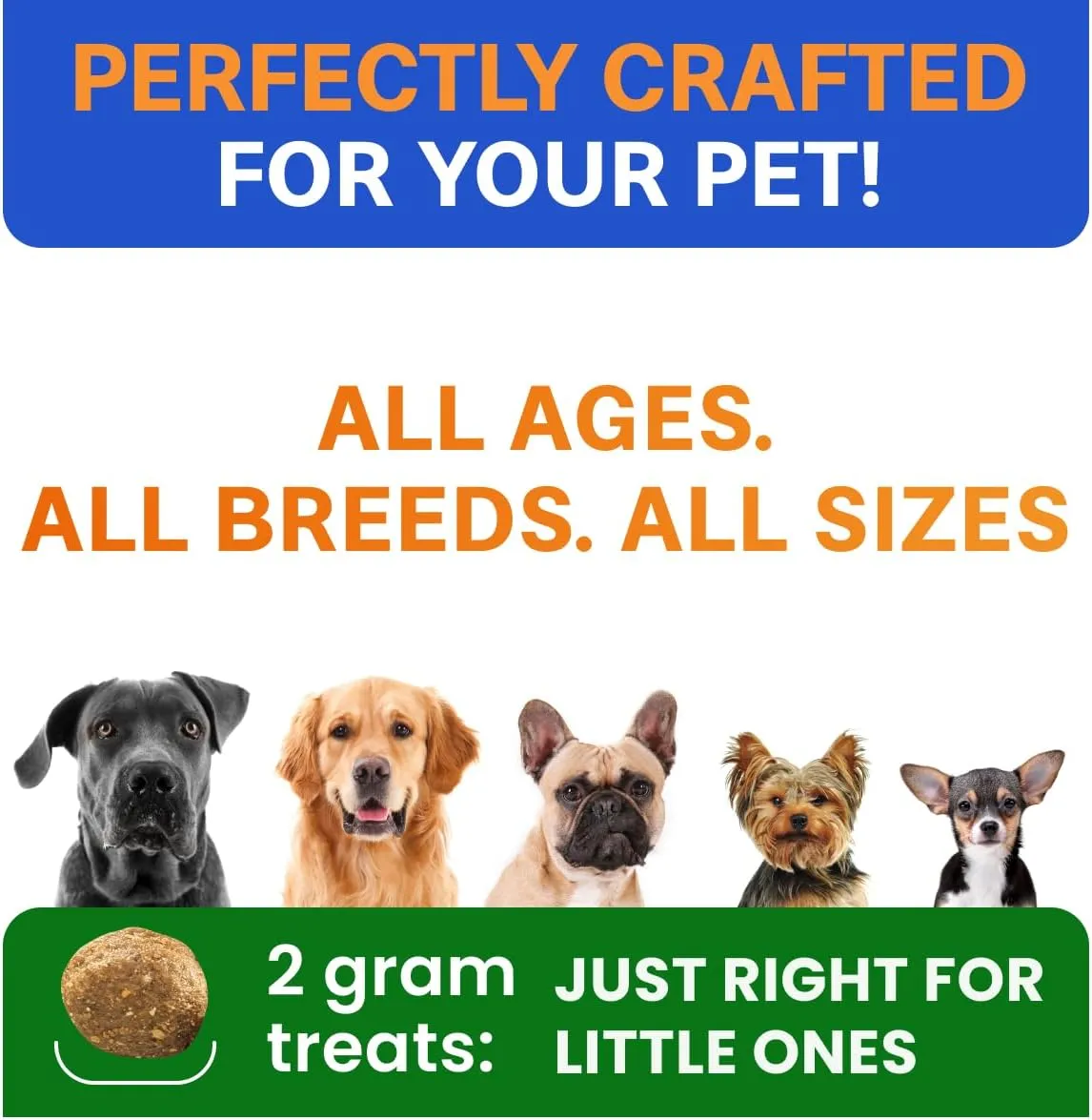 BARK&SPARK Dog Probiotics & Digestive Enzymes (Gut Health) Allergy & Itchy Skin - Pet Diarrhea Gas Treatment Upset Stomach Relief Pill, Digestion Health Prebiotic Supplement Tummy Treat (120Ct Bacon)