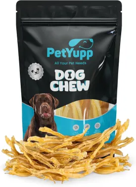 Beef Tendon Dog Chews - Pack of 14 oz - Natural & Single Ingredient Dog Treats for Aggressive Chewers, Puppies High Protein & Low Fat Treats for Dogs