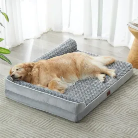 BFPETHOME Orthopedic Dog Bed for Extra Large Dogs-Big Waterproof Sofa Dog Bed with Removable Washable Cover, Large Pet Bed with Waterproof Lining and Nonskid Bottom,Pet Bed for Large Dogs