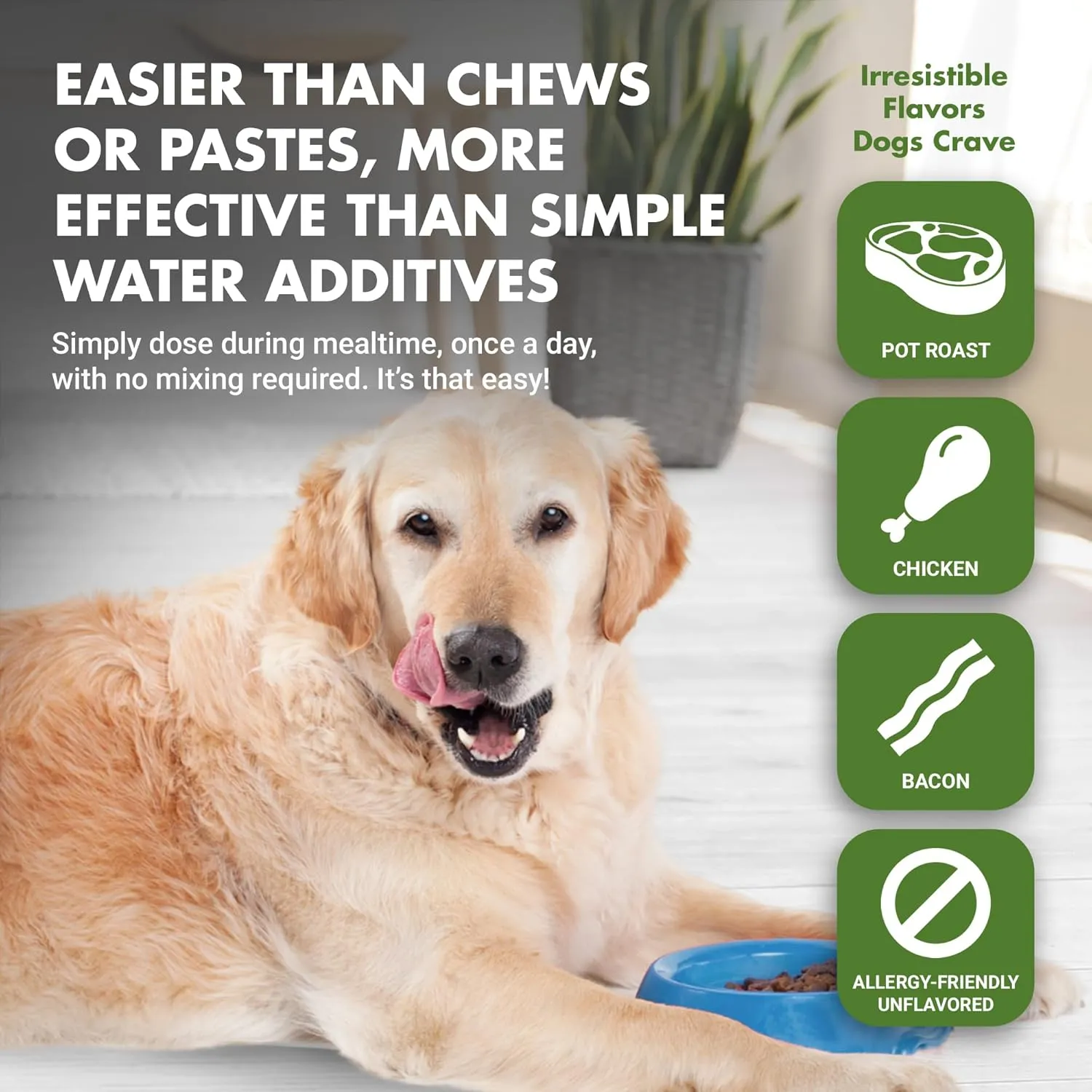by Cool PET Holistics Dog Hip & Joint Advanced Supplement (Pot Roast, 32 oz)