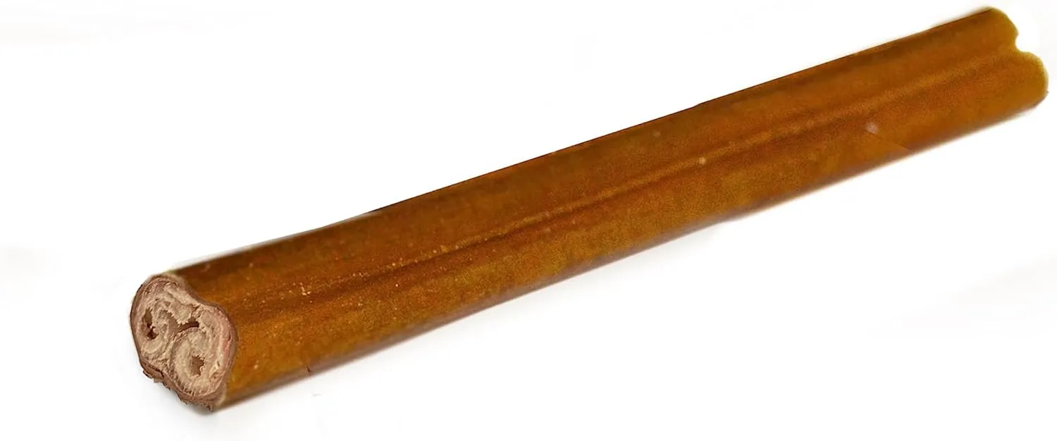 Cadet Bully Hide Sticks for Small Dogs, All-Natural Beef Pizzle, Limited-Ingredient Long-Lasting Dog Chews for Aggressive Chewers, 9 Count