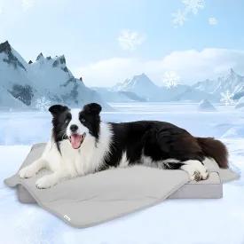 Chicute Dog Cooling Blanket for Sofa Bed Couch - 30x40 Waterproof Pet Blankets Dog Bed Cover, Q-MAX>0.5, Washable Throw Blanket Protector Cover for Small Medium Large Dogs Cats, Grey