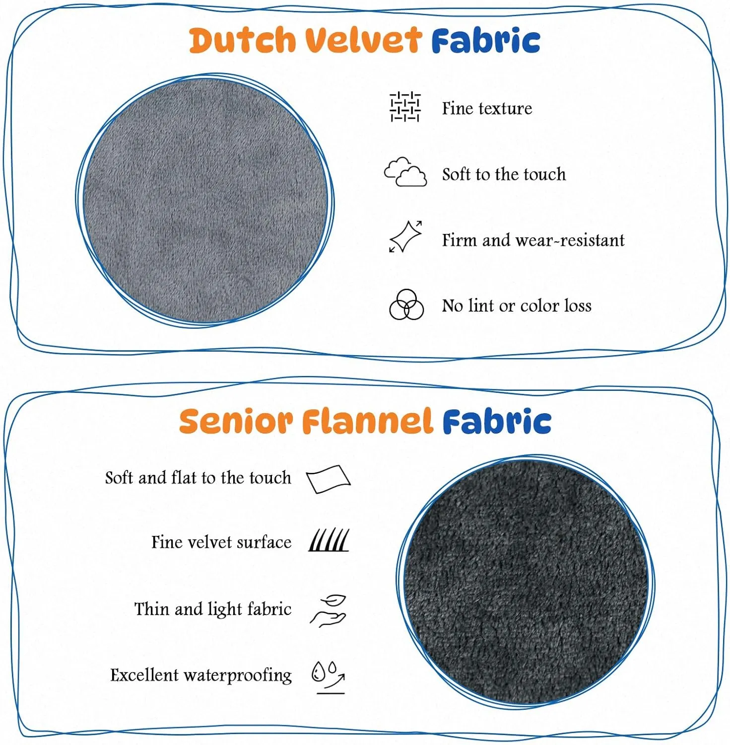 Comfort Expression Large Dog Beds Orthopedic Washable: Pet Couch Sofa with Waterproof Removable Cover and Non-Slip Bottom Memory Foam Dogs Bed Large Sized Dog Grey- 36" x 27"
