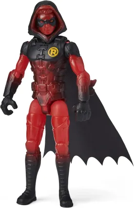 DC Comics Batman 4-inch Robin Action Figure with 3 Mystery Accessories, for Kids Aged 3 and up