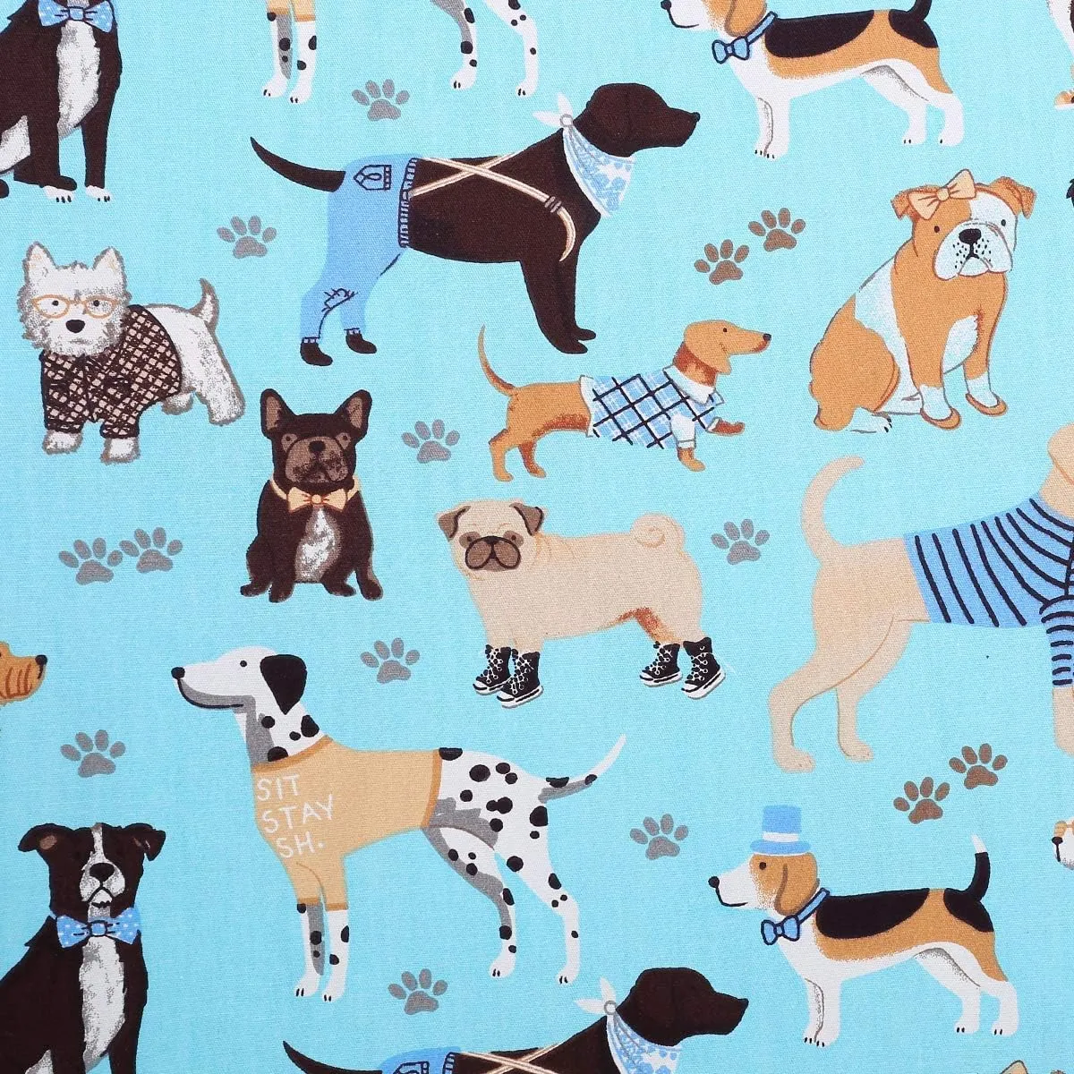 Dog Bed Cover-Washable Dog Bed Cover, Dog Bed Replacement Cover,Cotton Waterproof Warm Dog Mattress Cover,Bed Cover for Dog/Cat 58x28 Inches-Easy to Remove