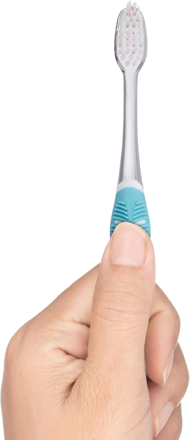 GUM Technique Deep Clean Sensitive Toothbrush, Compact Head & Ultra Soft Tapered Bristles for Adults with Sensitive, 1ct (12pk)