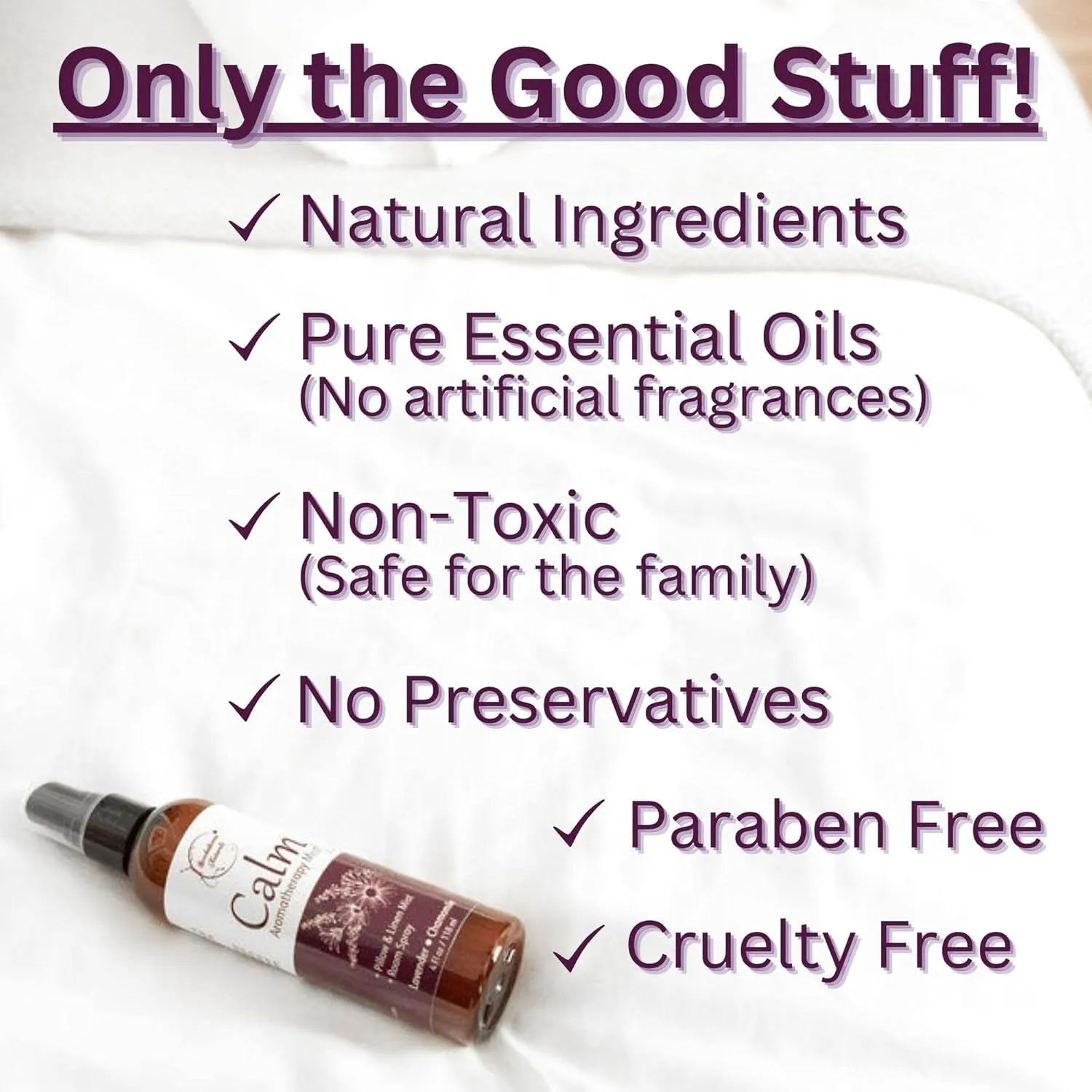 Lavender Spray Aromatherapy Mist Set of 2  Natural Linen & Pillow Spray for Bedding, Essential Oil Room Mist with Lavender & Chamomile for relaxation & sleep by Brookethorne Naturals