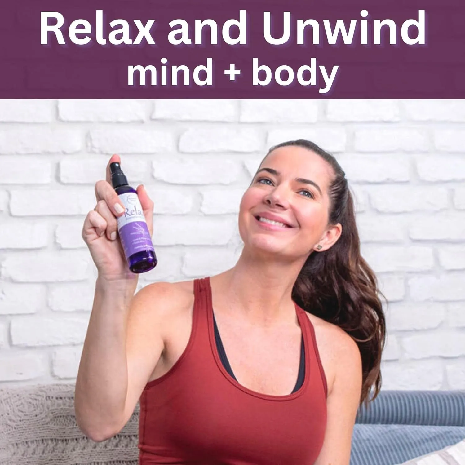 Lavender Spray Aromatherapy Mist Set of 2  Natural Linen & Pillow Spray for Bedding, Essential Oil Room Mist with Lavender & Chamomile for relaxation & sleep by Brookethorne Naturals