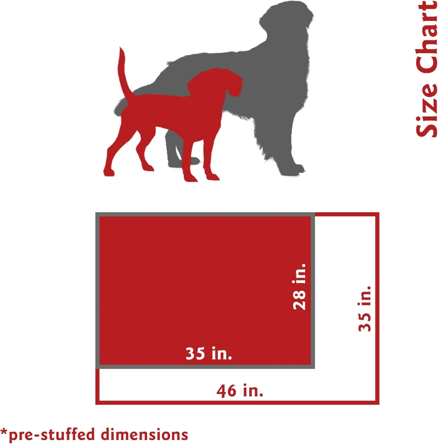 Majestic Pet Rectangle Medium Dog Bed Washable  Non Slip Comfy Pet Bed  Dog Crate Bed Super Value Pillow Dog Bed  Dog Kennel Bed for Sleeping - Dog Bed Medium Breed 35 x 28 Inch  Solid Khaki