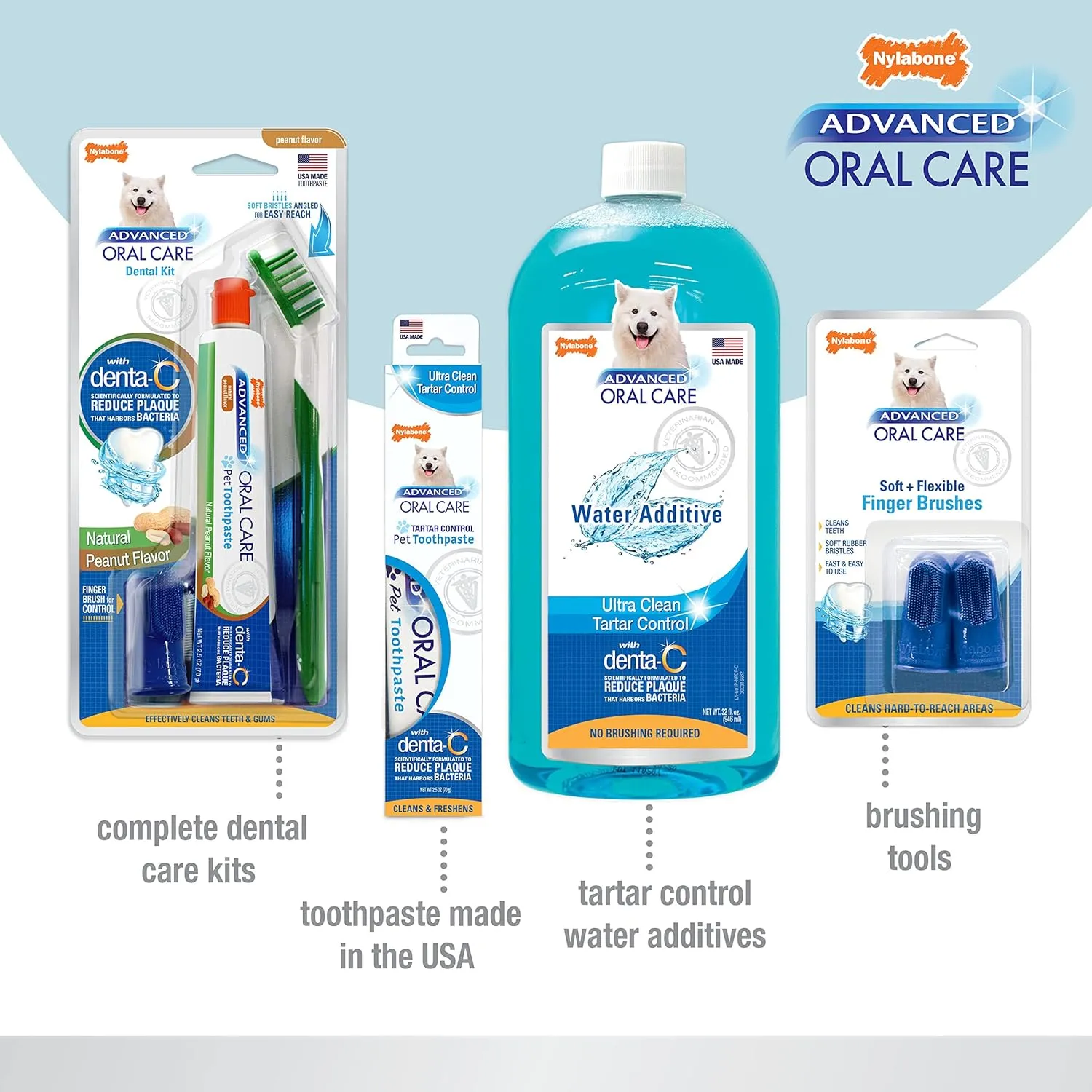 Nylabone Advanced Oral Care Puppy Dental Kit Puppy Original 3 Count
