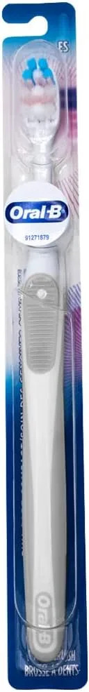 Oral-B Gum Care Extra Soft Toothbrush for Sensitive Teeth and Gums, Compact Small Head, (Colors Vary) - Pack of 6