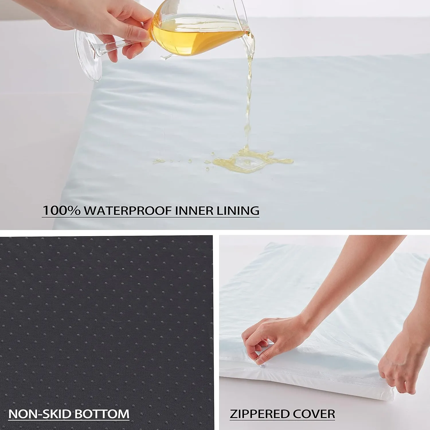 Orthopedic Extra Large Dog Bed for Large Dogs, 41 inches XL Washable with Waterproof Liner and Cooling Gel Memory Foam, Fits up to 90 lbs Pets