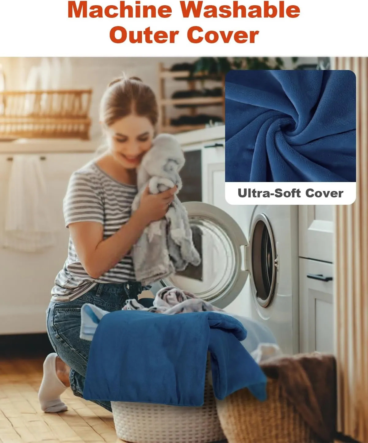 Pet Heating Pad,Extremely Waterproof Heated Cat Dog Bed Outdoor & Indoor,Multi-Size Heated Dog Cat Blanket Mat,Pet Heater Warmer for Cat Dog House Whelping Box(Dark Blue,L-28 Lx16 W)