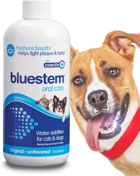Pet Water Additive Oral Care: for Dogs & Cats Bad Breath, Dental Rinse Freshener Treats Plaque & Teeth Tartar. Dog & Cat Mouth Clean Health Treatment for Pets Drinking Bowl