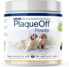 ProDen PlaqueOff Powder  Supports Normal, Healthy Teeth, Gums, and Breath Odor in Pets  420 g