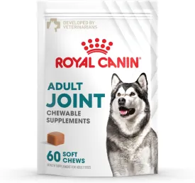 Royal Canin Joint Supplement Soft Chews for Adult Dogs 8.47 oz (60 Count)