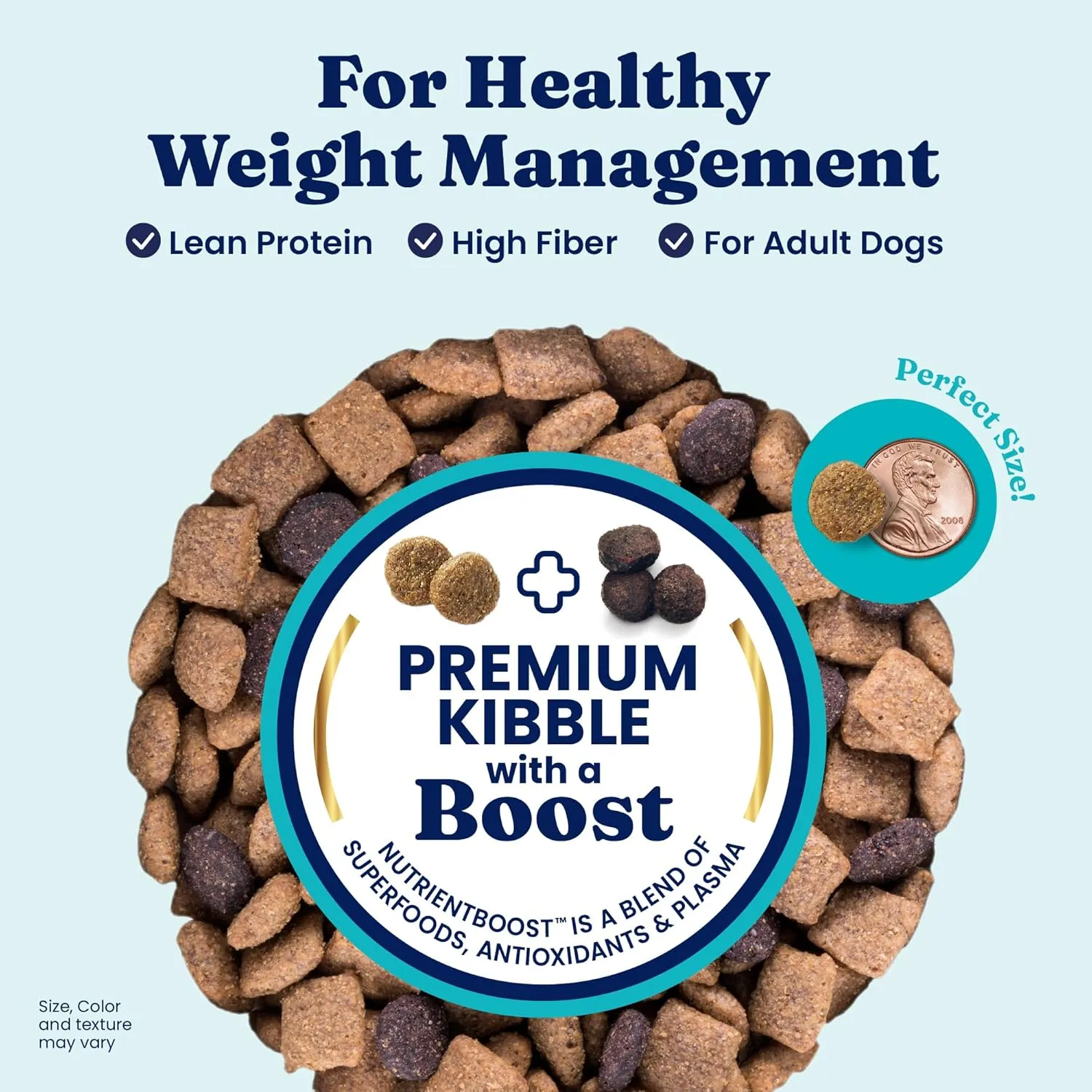 Solid Gold Dry Dog Food for Adult & Senior Dogs - Made with Real Chicken, Probiotics, & Omega 3 Fish - Grain Free Dry Dog Food for Weight Management & Better Digestion - Nutrientboost - 22 LB