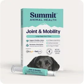 Summit Canine Joint and Mobility Supplement for Large Dogs (Previously Lift), All Natural Liquid Chondroitin with Liposomal Delivery for Arthritis, Hip & Joint Support Vitamin, (Dogs 75 lbs)