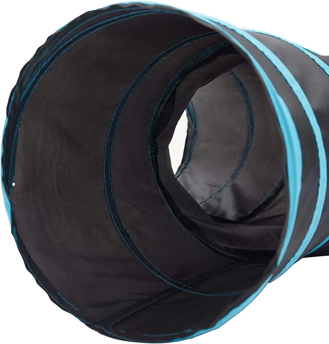 Tempcore Pet Cat Tunnel Tube Cat Toys 3 Way Collapsible, Tunnels for Indoor CatsKitty Bored Peek Hole Toy Ball Cat, Puppy, Kitty, Kitten, Rabbit