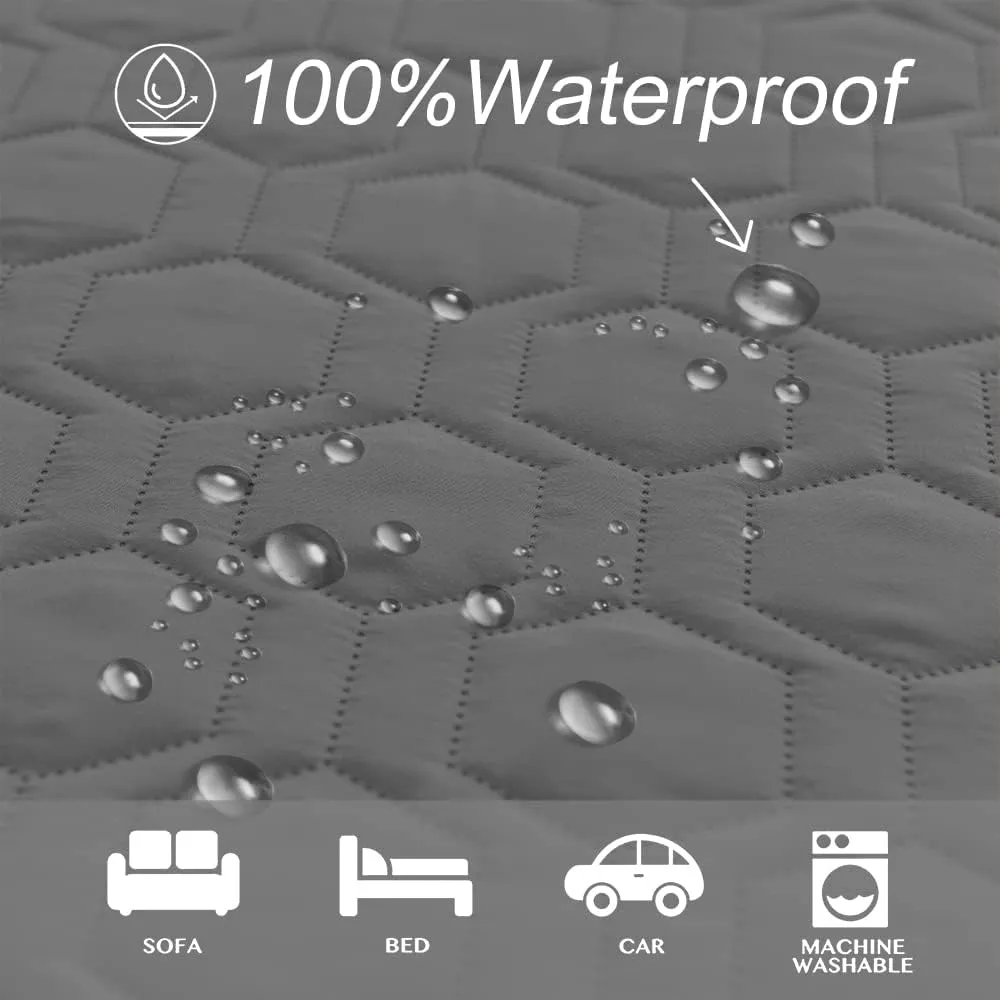 Waterproof and Anti-Slip Dog Bed Cover and Pet Blanket Sofa Pet Bed Mat car Incontinence Mattress Protectors Furniture Couch Cover for Most Cats Dogs, Pets