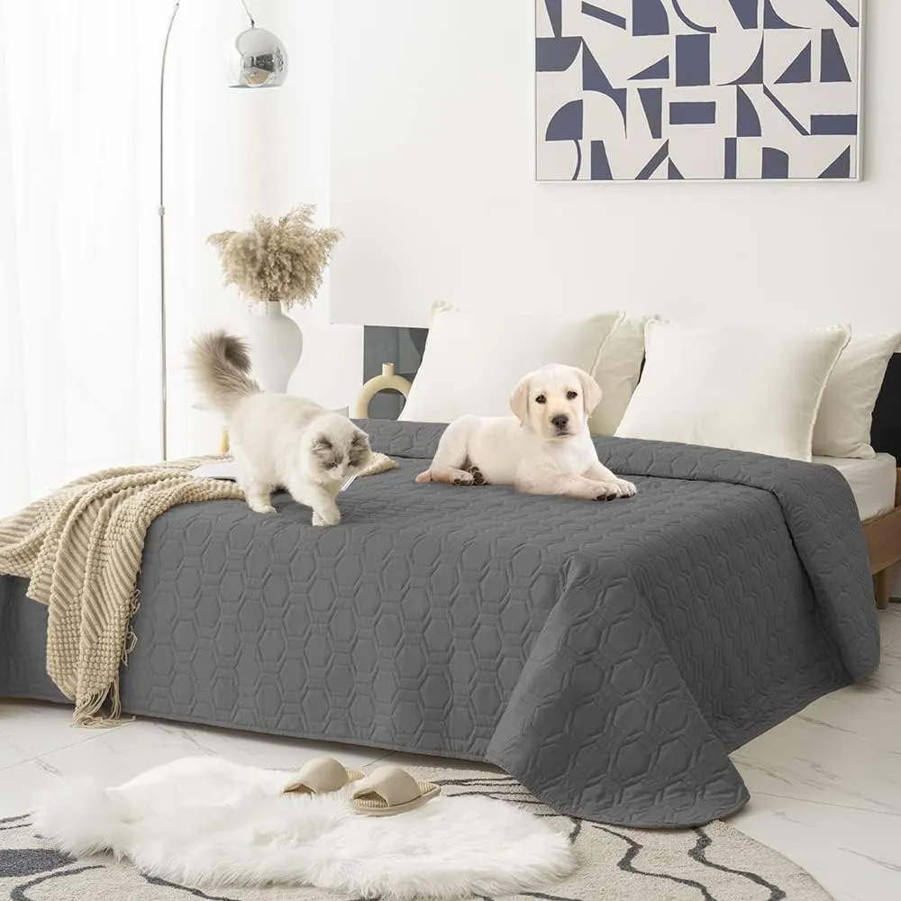 Waterproof and Anti-Slip Dog Bed Cover and Pet Blanket Sofa Pet Bed Mat car Incontinence Mattress Protectors Furniture Couch Cover for Most Cats Dogs, Pets