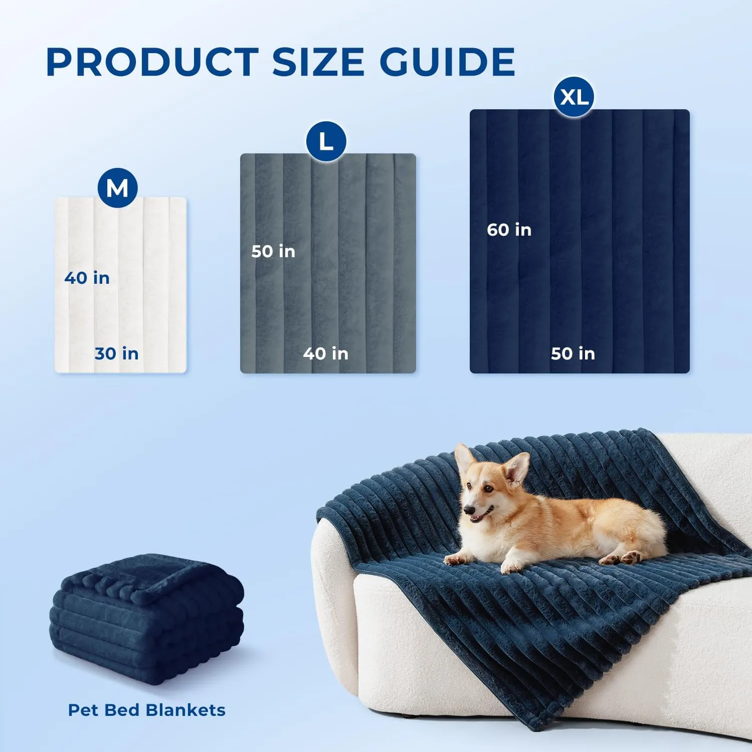 Waterproof Dog Blankets for Medium Dogs - 30x40 Medium Cat Blanket Washable for Couch Protection, Soft Faux Fur Throw Blanket Furniture Protector, Grey