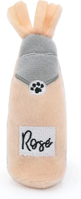 ZippyClaws - Catnip Crusherz - Fun-Sized Plush Catnip Toys with Frills, Perfect for Batting, Pouncing, and Chasing, Designed to Keep Your Indoor Cat Engaged in Playful Activities - Ros