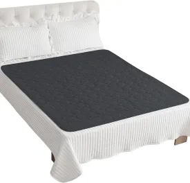 ZNSAYOTX Ultimate Cozy Blankets (68"x82") 100% Waterproof Bed Mat Blanket for Dog Pets, Couch Sofa Protector with Non-Slip Back Washable Durable, Pee Scratch Proof Easy to Clean (Black)